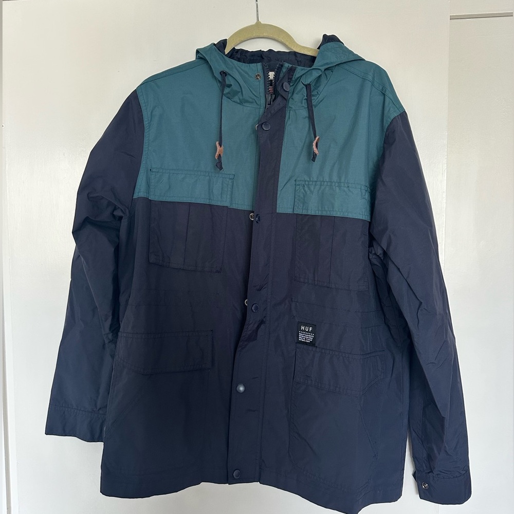 HUF rain jacket